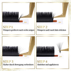 FLAT Lashes X-Dream für 1:1 Technik